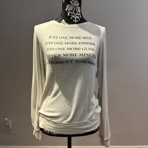 Wildfox Just One More sweater XS